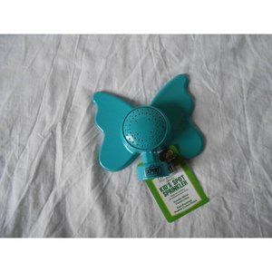 New Kid's Children's Spot Sprinkler Butterfly Shaped Metal Garden Helper Blue!‎